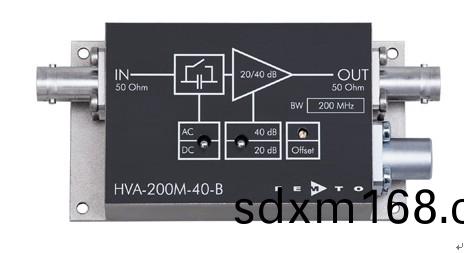 HVA係(xi)列(lie)帶寬電(dian)壓(ya)放大器(qi)
